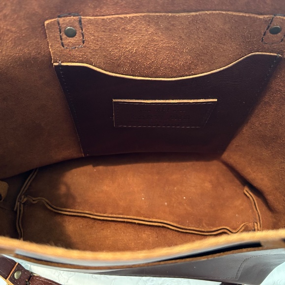 PLG Medium Crossbody tote Cognac - Picture 4 of 4